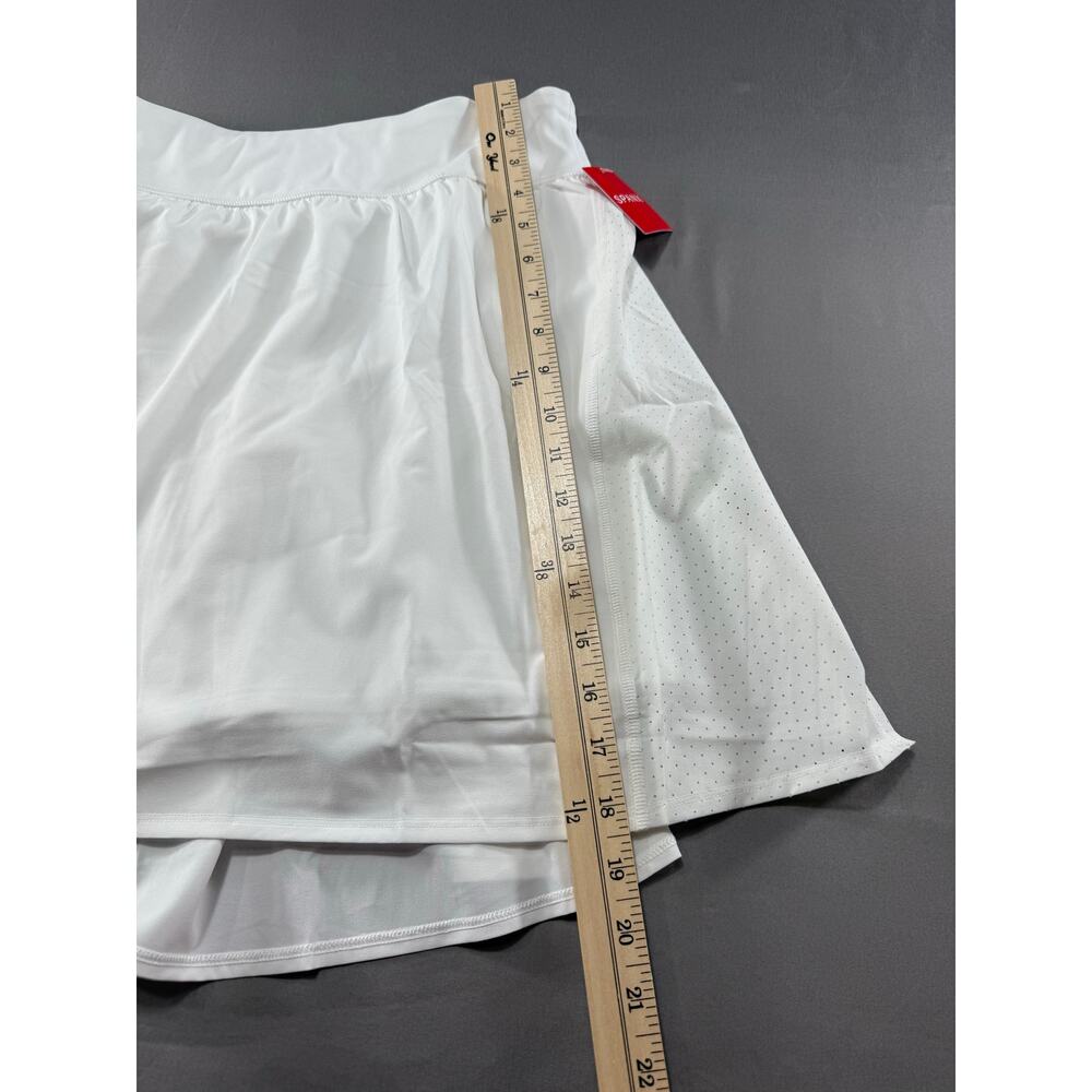 Spanx get moving 17 inch white skort - Picture 3 of 8